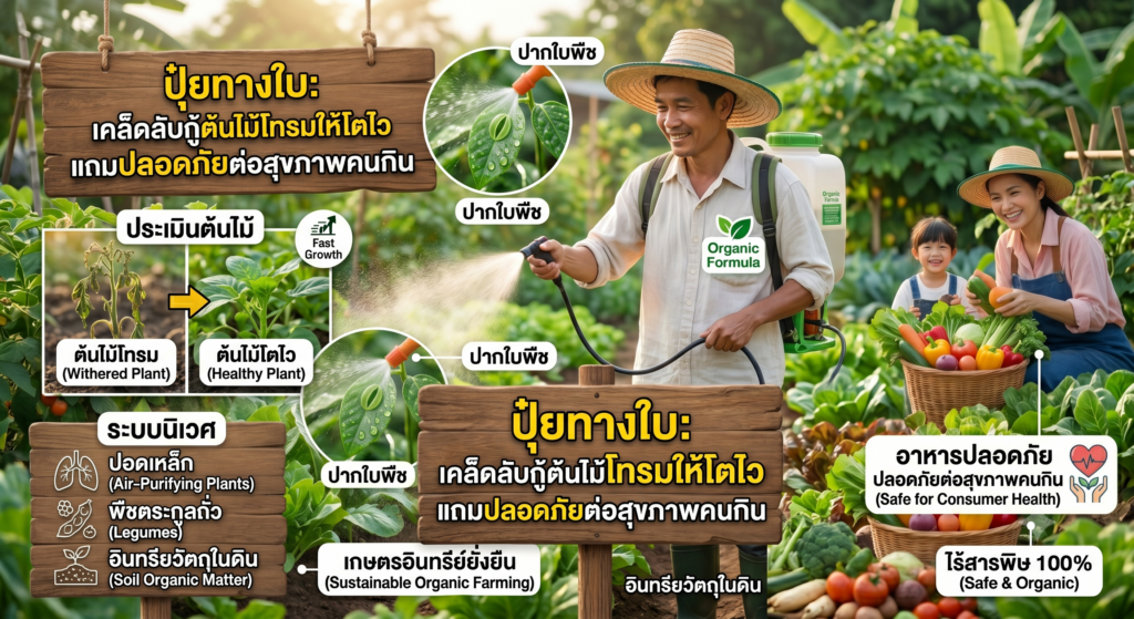 ปุ๋ยทางใบ