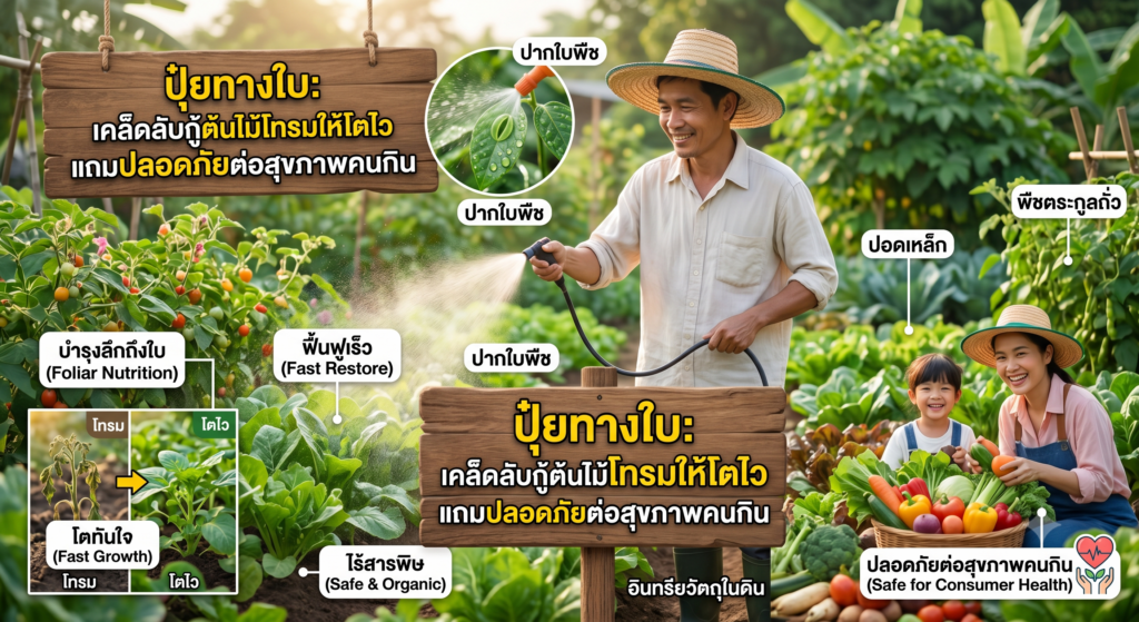 ปุ๋ยทางใบ