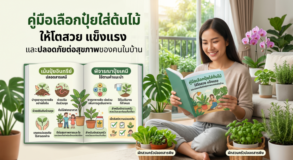 ปุ๋ยใส่ต้นไม้